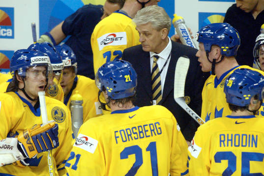 Hardy Nilsson, tränare, Henrik Zetterberg, Peter Forsberg