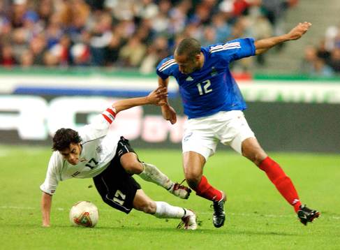 Hassan Ahmed, Egypten och Thierry Henry, Frankrike i duell