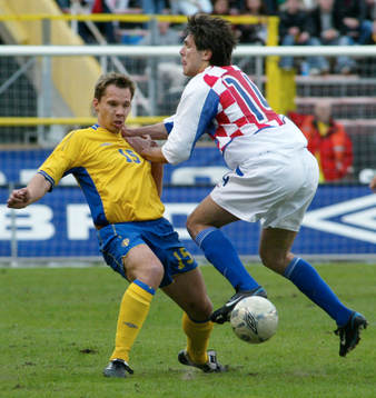 Fredric Lundqvist, Sverige och Jerko Leko, Kroatien