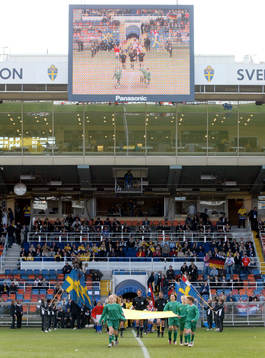 Inmarsch, Råsunda