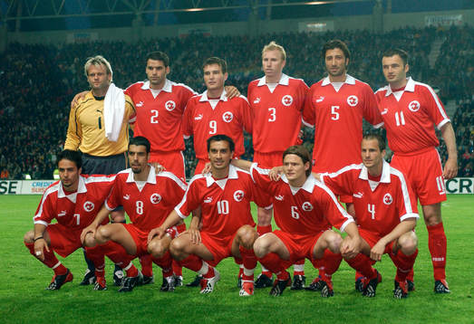 Fotboll, Schweiz, lagbild