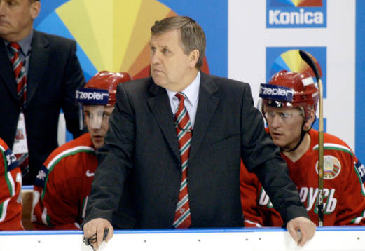 Ishockey, VM, Vitryssland, tränare, Vladimir Krikunov