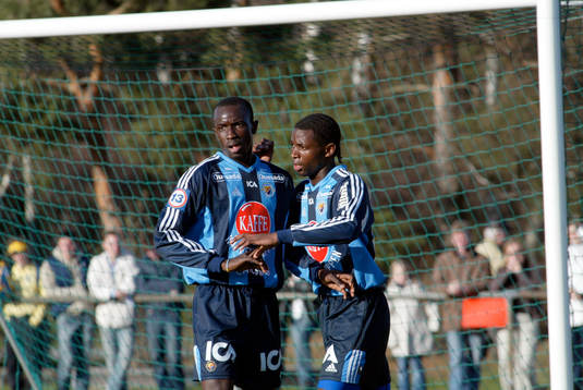 Aziz Corr Nyang och Rene Makondele, Djurgården