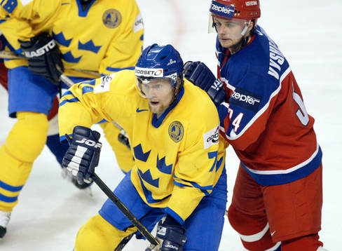 Mathias Tjärnqvist och Sergei Vyshedkevich