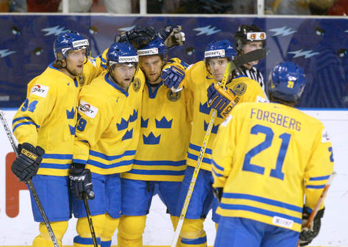 Henrik Zetterberg, Sverige har gjort 0-1 Daniel