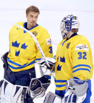 Tommy Salo och Mikael Tellqvist, Sverige