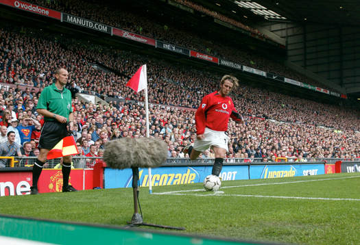 David Beckham, hörna
