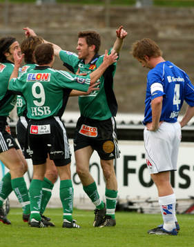 Fredrik Ulmstedt, Enköping, jubel, Tommy Jönsson,