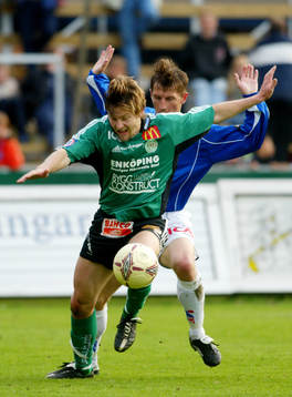 Johan Wallinder, Enköping och Tomas Zwirgzdauskas, Halmstad