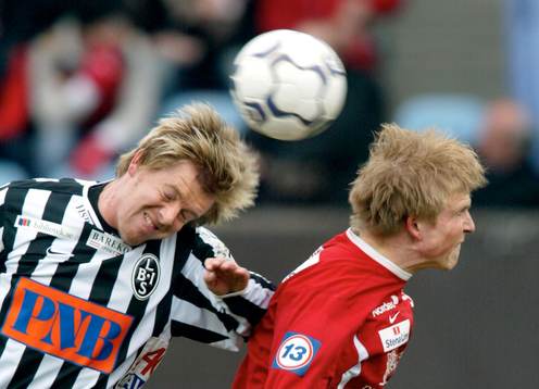 Jesper Ljung i nickduell med David Marek