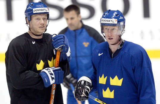 Mats Sundin och Jörgen Jönsson