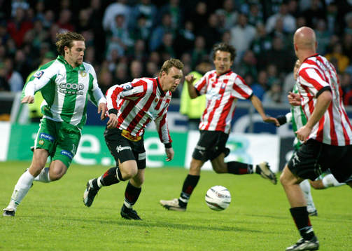 Max von Schlebrügge, Hammarby och Niklas Skoog och Louay
