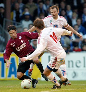 Georgios Karathanasis, Norrköping och Dennis Östlundh,