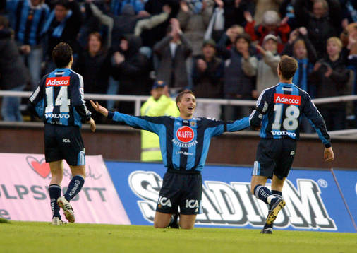 Johan Elmander, Djurgården, jubel