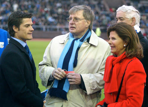 Prins Carl Philip, Bo Lundquist, ordförande, Djurgården