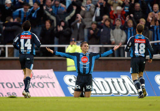 Johan Elmander, Djurgården jubel