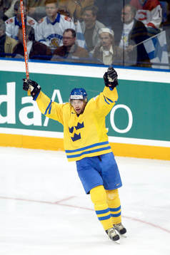 kvartsfinal, Peter Forsberg, Sverige, jubel