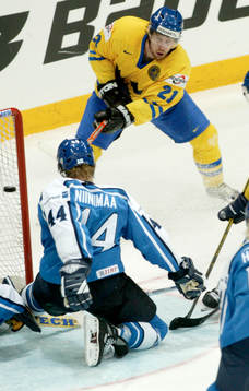 kvartsfinal, Peter Forsberg, Sverige, tvåmålsskytt