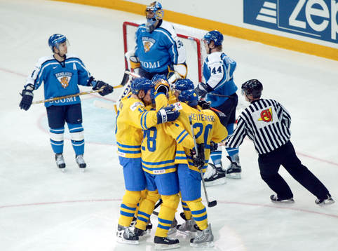 kvartsfinal, Sverige vann med 6-5 i ikvarten