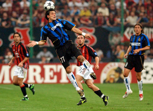 Fotboll, Champions League, Milan - Inter