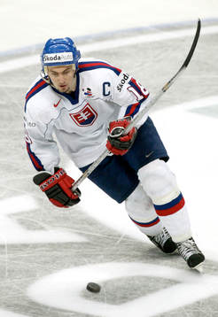 Miroslav Satan, tvåmålsskytt, Slovakien