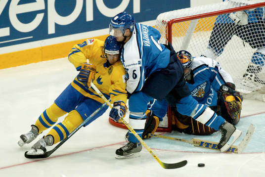 Henrik Zetterberg och Ossi Väänänen