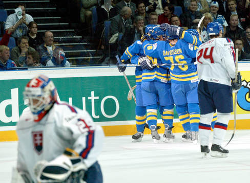 Ishockey, VM, Semifinal, Slovakien - Sverige, Mika Hannula,