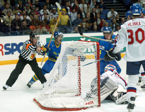 Ishockey, VM, Semifinal, Slovakien - Sverige, Mika Hannula,