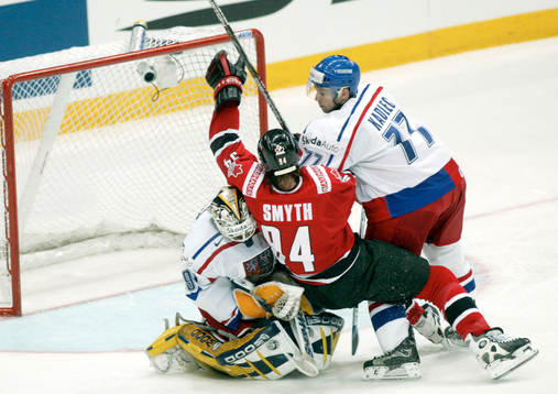Tomas Vokoun, målvakt, Tjeckien och Petr Kadelec, Ryan