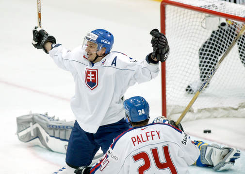 Peter Bondra, Slovakien, jubel