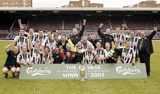 Fotboll, Engelsk, FA Vase Cup Final,  AFC Sudbury - Brigg