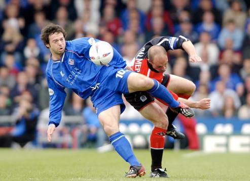 John Eyre,  Oldham och Steve Palmer, QPR