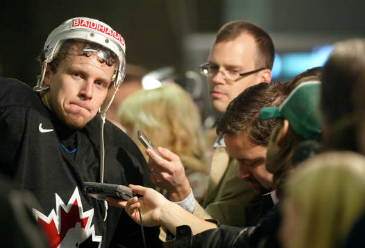 Dany Heatley. Press
