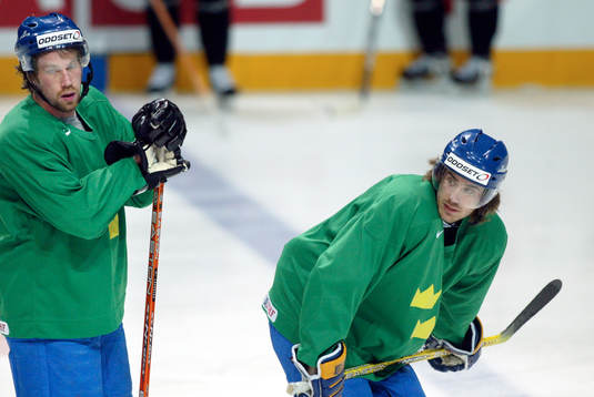 Träning, Peter Forsberg, Henrik Zetterberg