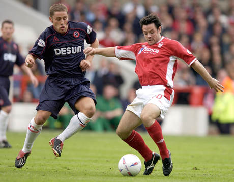 Fotboll, Engelsk, division 1, kval,  Nottingham Forest -