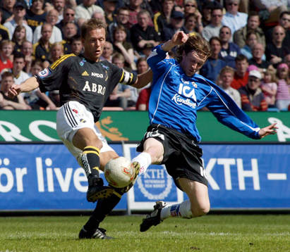 Krister Nordin, AIK och Mikael Nilsson, Halmstad