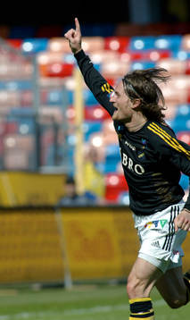 Mats Rubarth, AIK, jubel