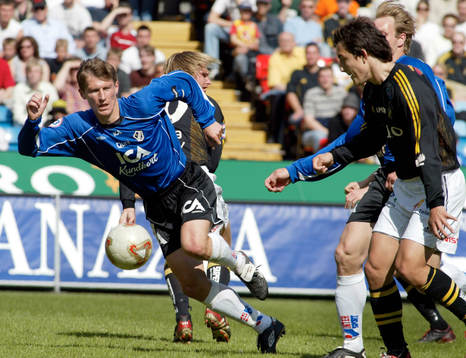 Stefan Ishizaki, AIK och Tomas Zvirgzdauskas, Halmstad
