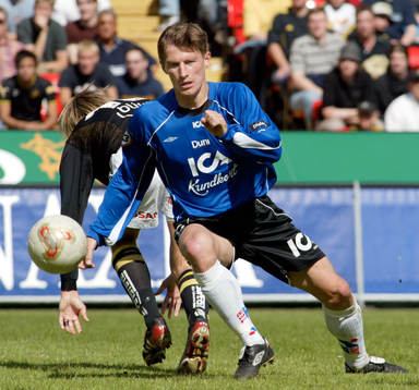 Tomas Zvirgzdauskas, Halmstad och Andreas Andersson, AIK
