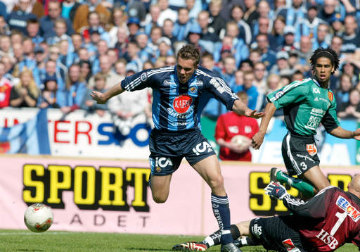 Johan Elmander, Djurgården i aktion