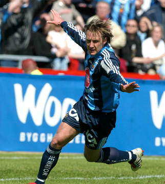 Andreas Johansson, Djurgården, jubel