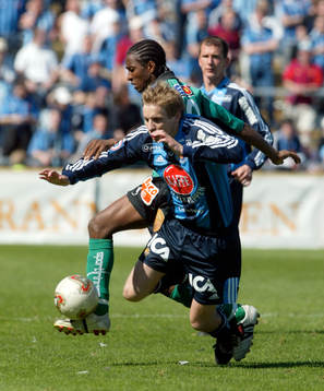 Brima Koroma, Enköping och Stefan Bergtoft, Djurgården