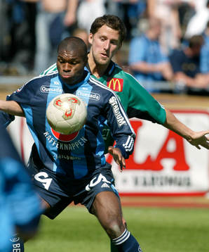 Samuel Wowoah, Djurgården och Robert Sjösten, Enköping