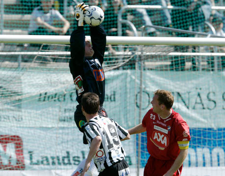 Mats Svensson, målvakt, Landskrona