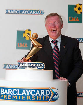 Sir Alex Ferguson, Manchester United, Årets Manager