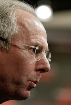 Sven-Göran Eriksson, förbundskapten, England