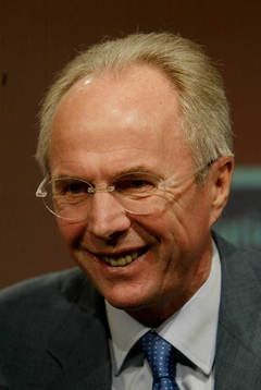 Sven-Göran Eriksson, förbundskapten, England