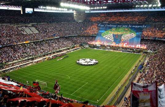 Sansiro Stadion, Milano. Stadium, arena