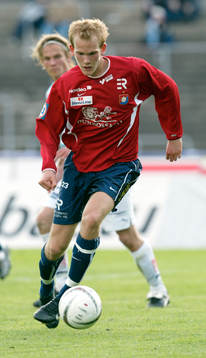 Robin Ganemyr, Örgryte debuterade