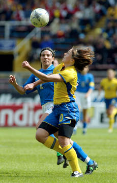 Hanna Ljungberg, Sverige och Margherita Masia Gioia, Italien
